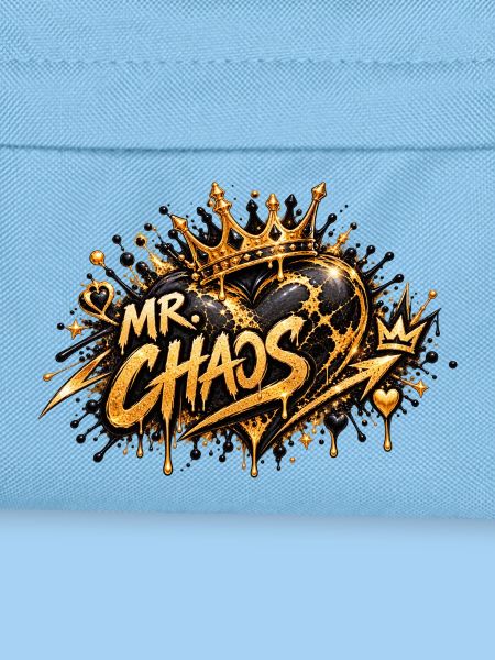 Mr Chaos Krone Graffiti Stil