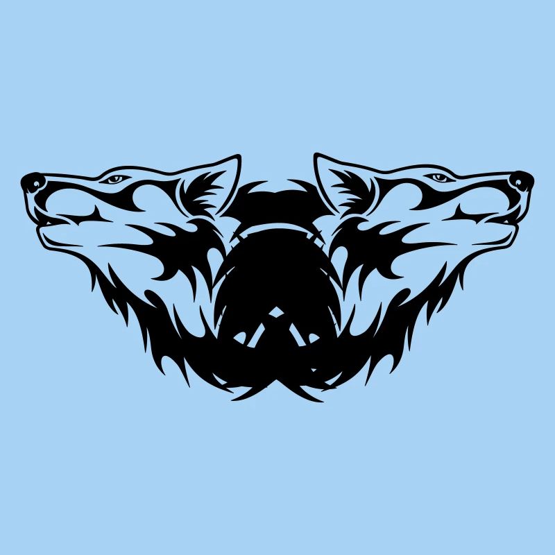 Doppel-Wolf Logo
