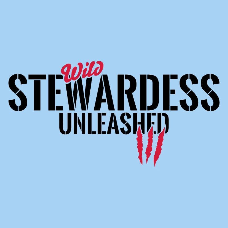 Wild stewardess unleashed