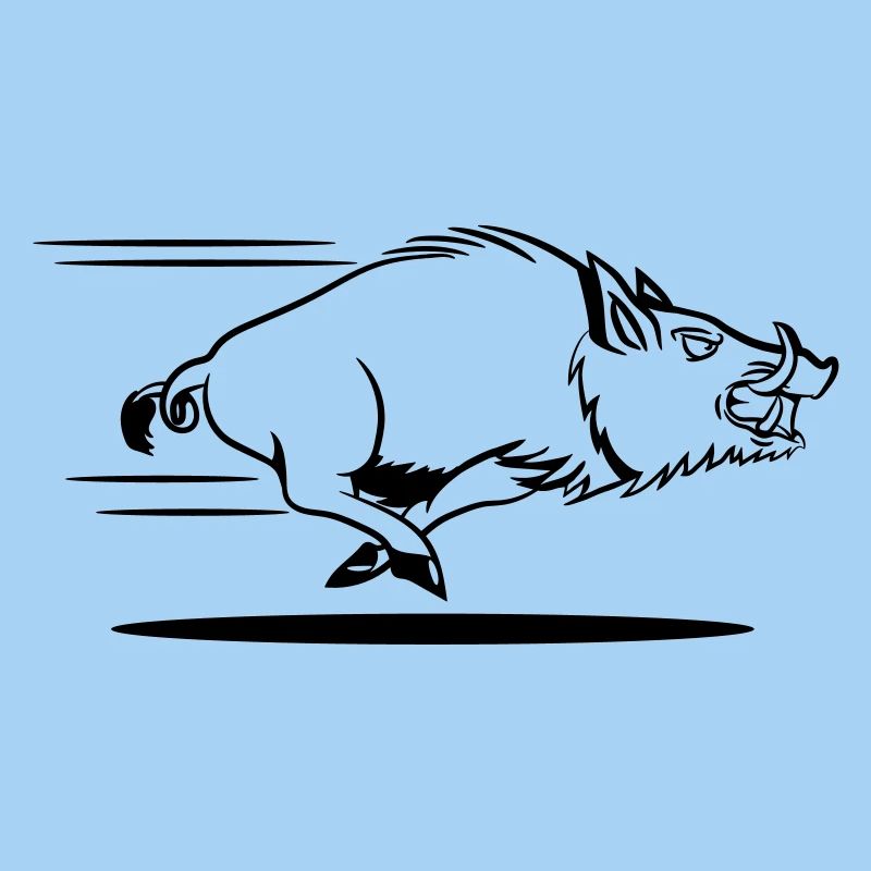 Wild boar race