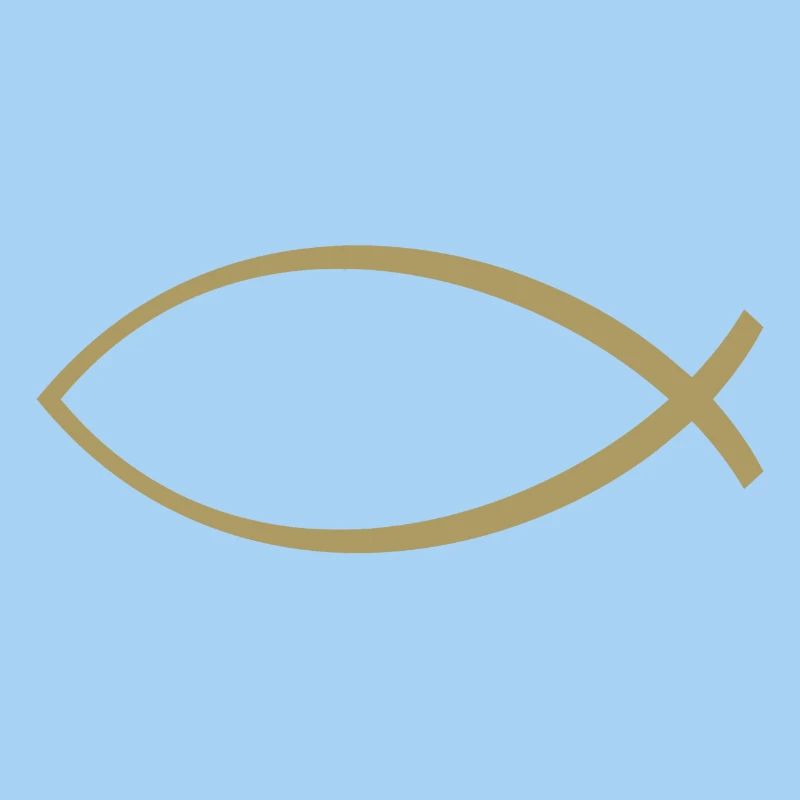 Ichtus fish gold