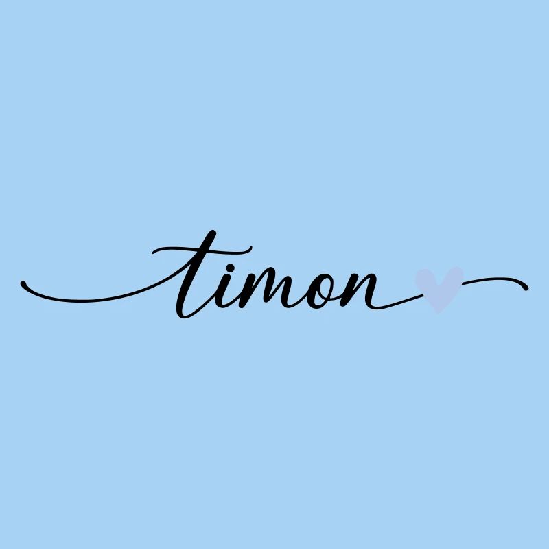 Timon Name Calligraphy Font