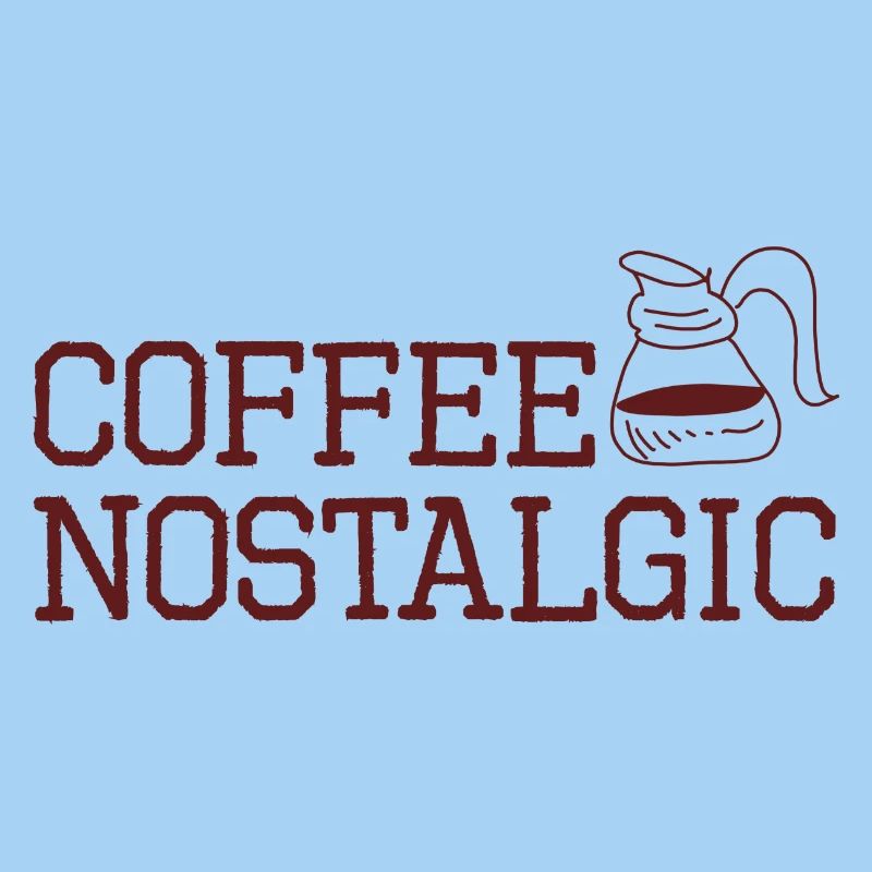Coffee lover nostalgisch