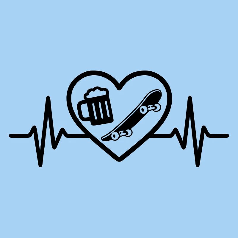 Bière Heart Skateboard