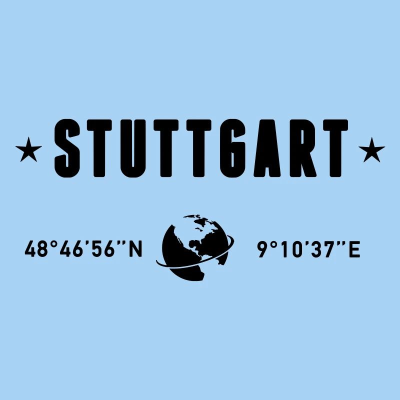 Stuttgart Germany Coordinates Gps Globe