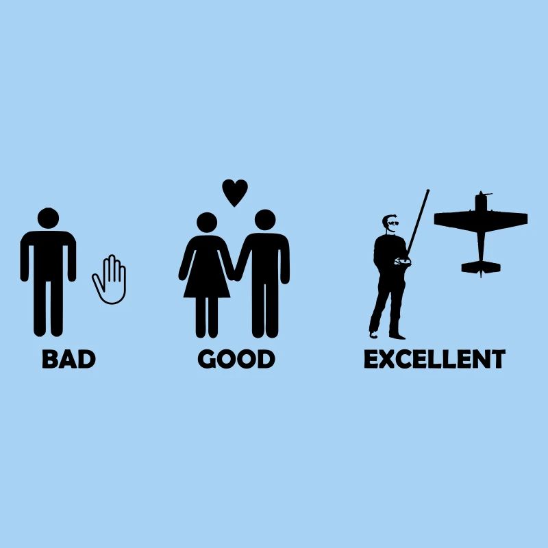 bad good excellent modellfliegen