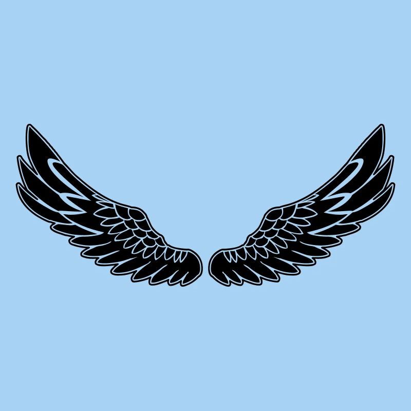 Wings black