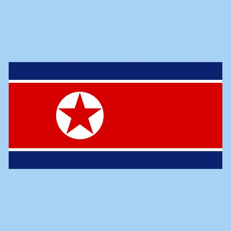 Drapeau national de la Corée du Nord