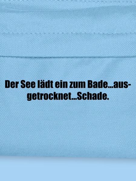 Lustiger Spruch See