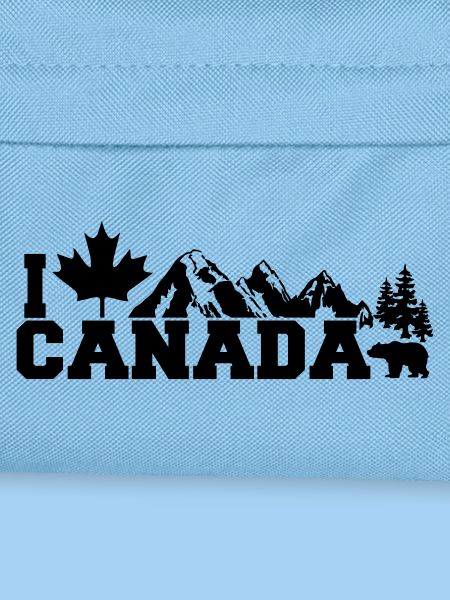 I Love Canada Leaf