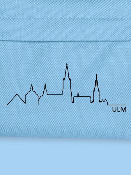 Skyline Ulm Silhouette