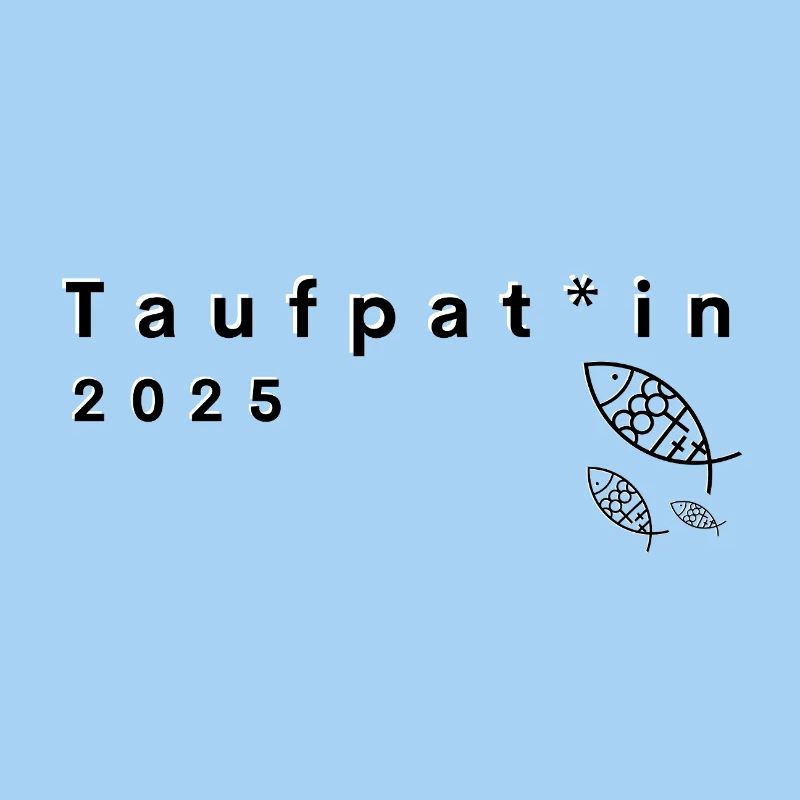 Taufpatin 2025 gendergerecht Taufpate Querformat