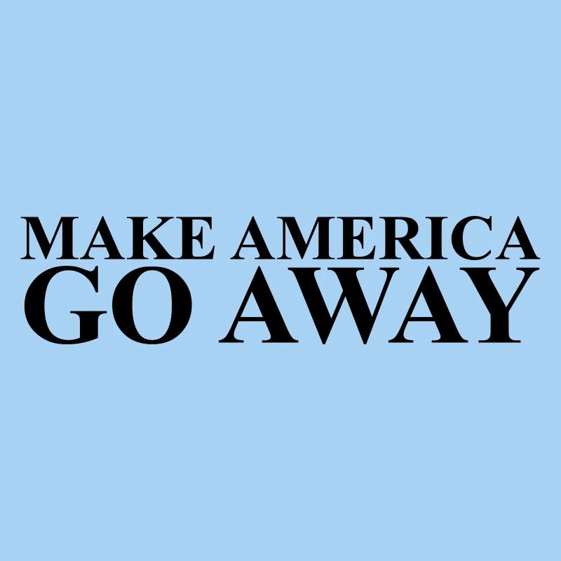 Lass Amerika verschwinden