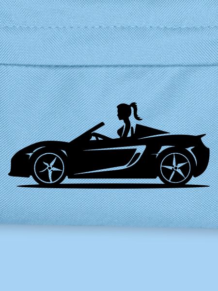Auto Cabrio Frau