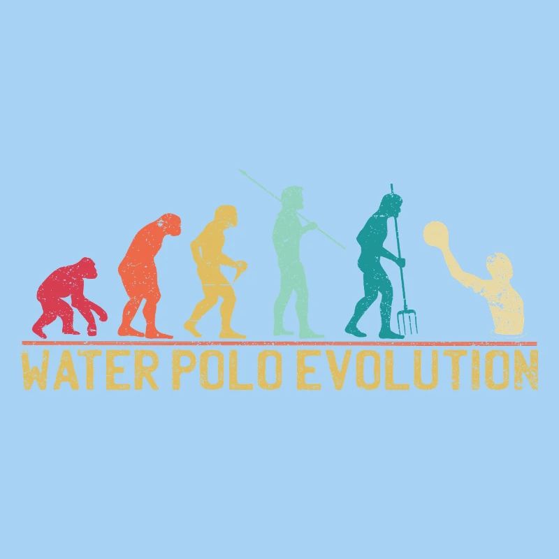 Water Polo Evolution Progression Design