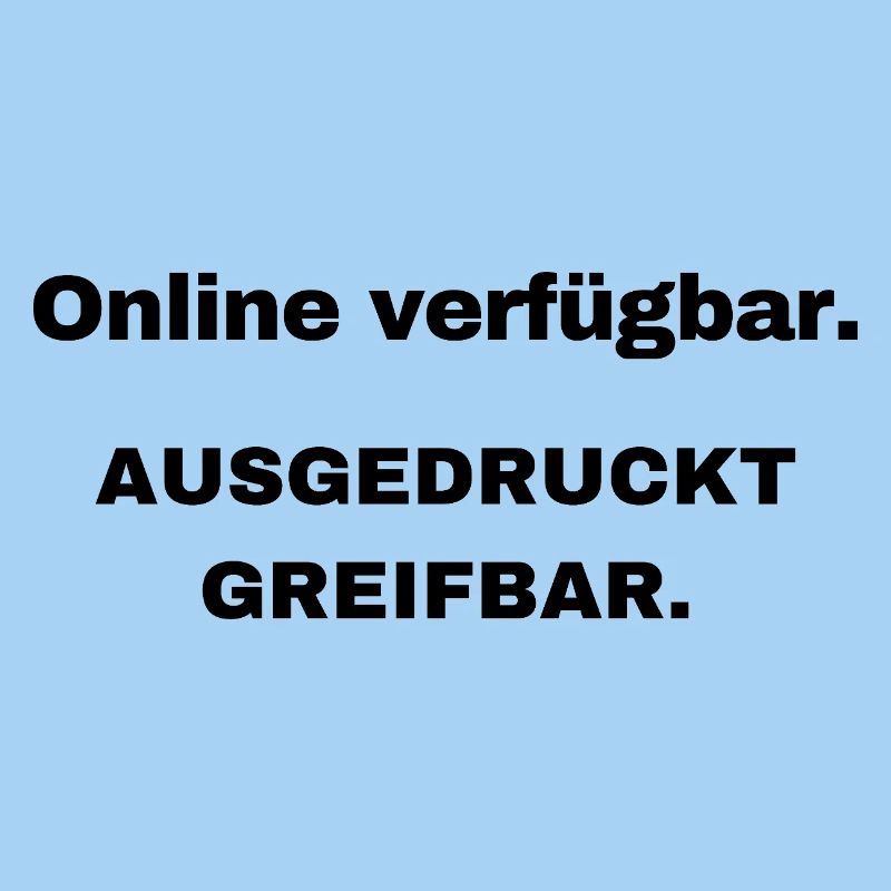 Available online. Printed tangible.