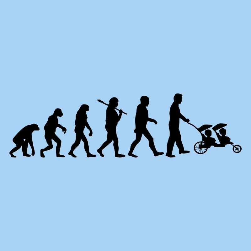 evolution daddy jumeaux