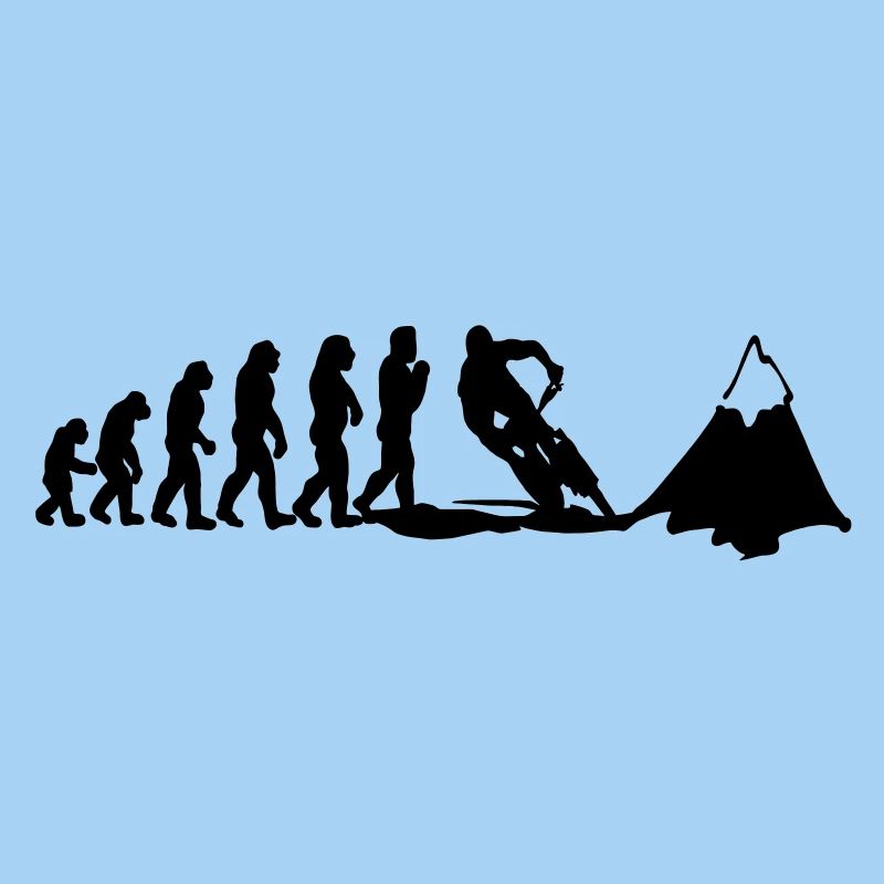 l'évolution de vélo de montagne