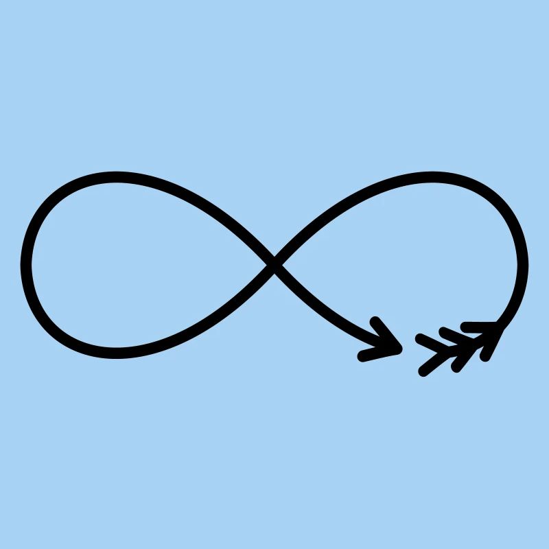 Infinity Sign Arrow Gift Love