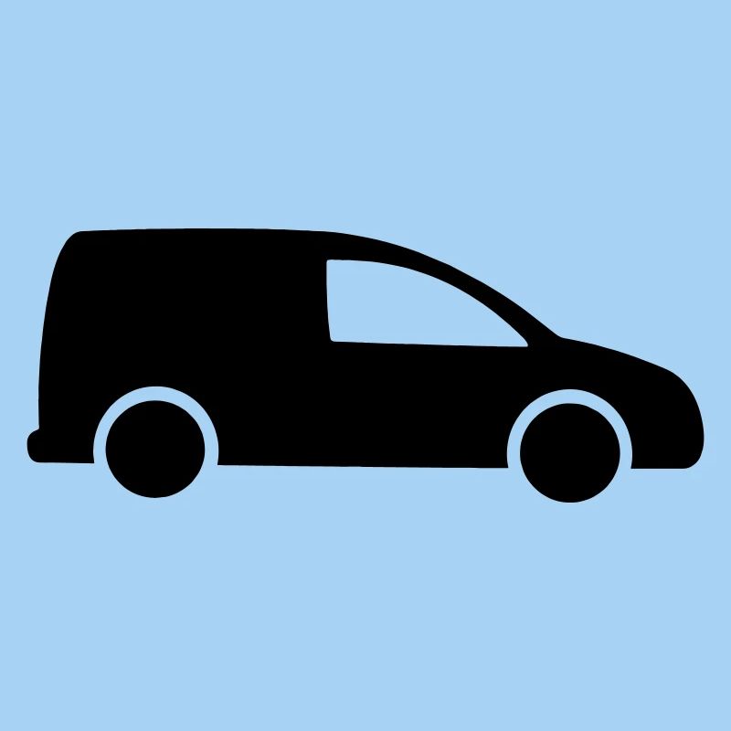 Van Logo Lieferung