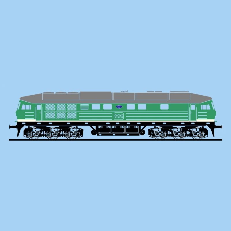 BR 130 côté vert IC inter inter intercity Wismut