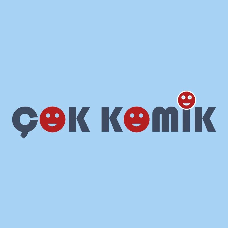 Cok Comic 3xSmiley Grey Red
