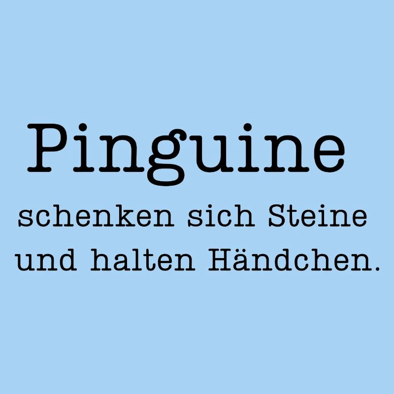 Science Snack Typewriter: Pinguine schenken sich 