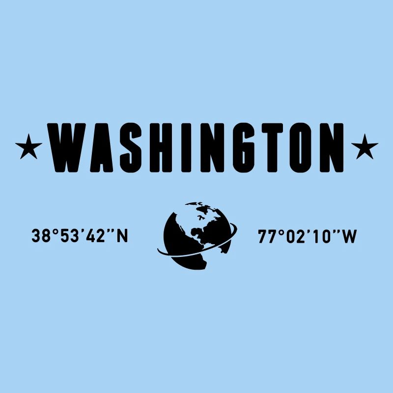 Washington DC Coordinates Planet Earth