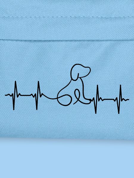 Hund EKG Herzschlag