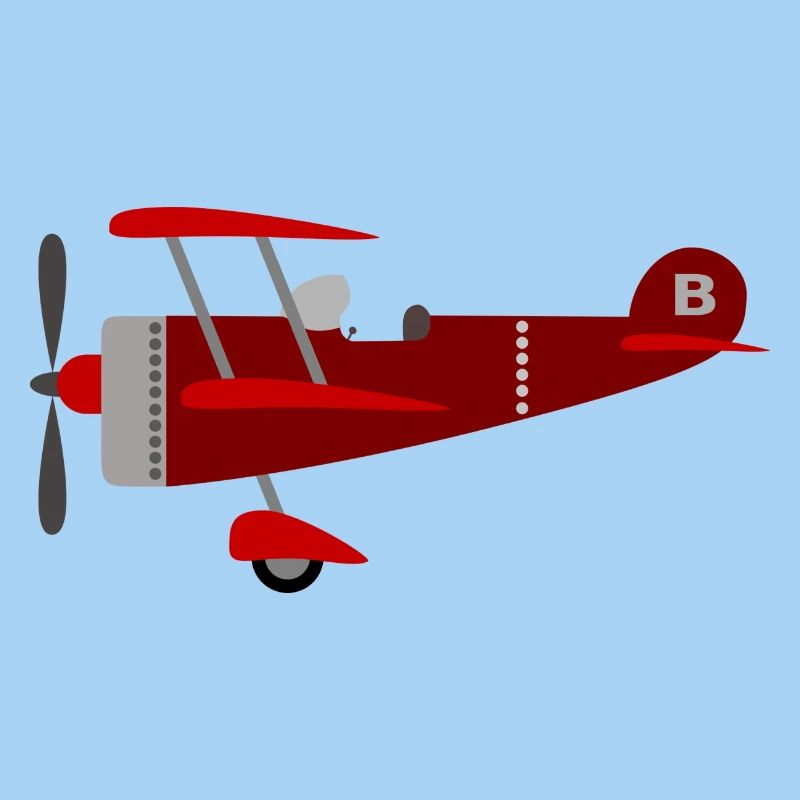 Plane red