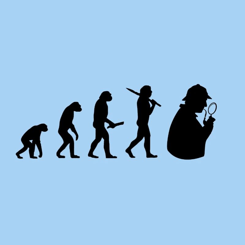 sherlock holmes Evolution Fortschritt Entwicklung