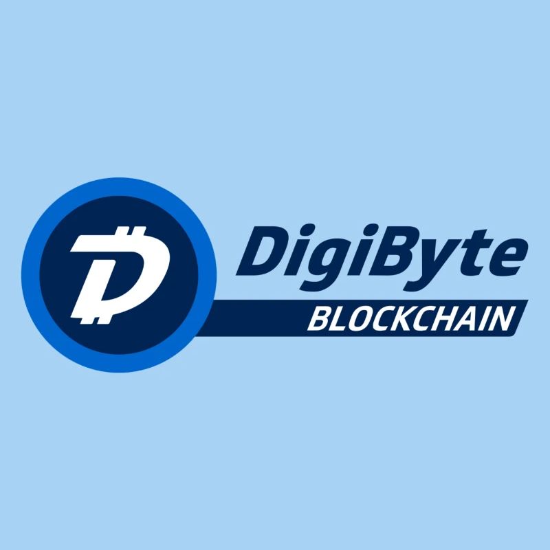 Logo DigiByte avec texte (DGB)