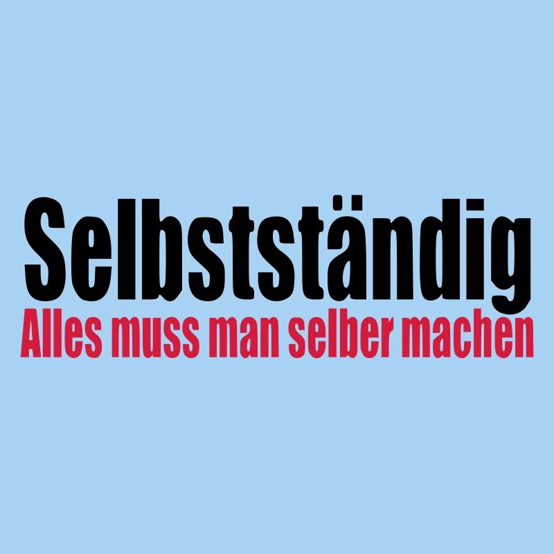Selbstständig Arbeit Geschenk Geburtstag Chef