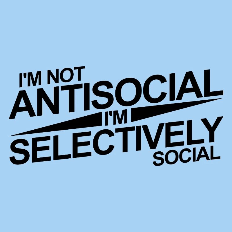 Don sélectif antisocial social de nerd de nerd