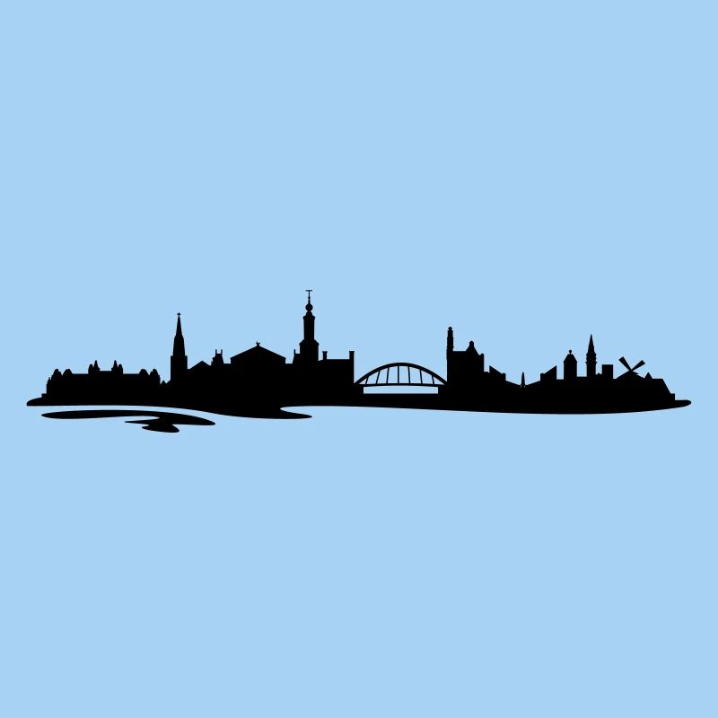 Skyline Amsterdam Wasser