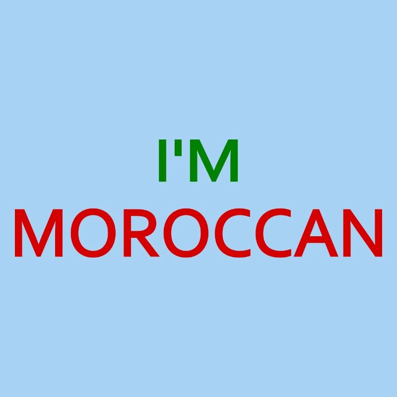 I'm moroccan