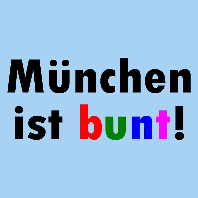 München ist bunt