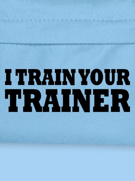 I train your trainer