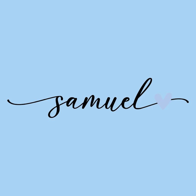 Samuel Name Calligraphy Font