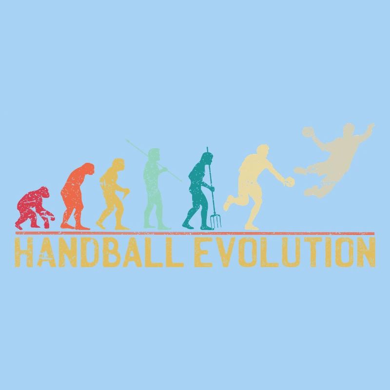 Handball Evolution Progression Design