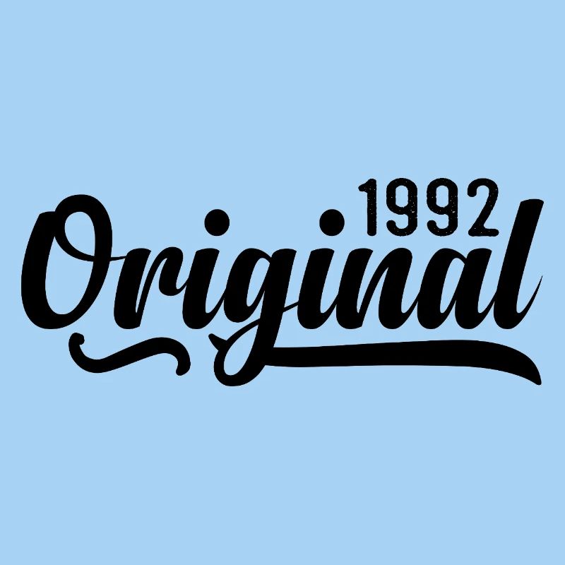 1992 birthday 33 years old, retro 1992