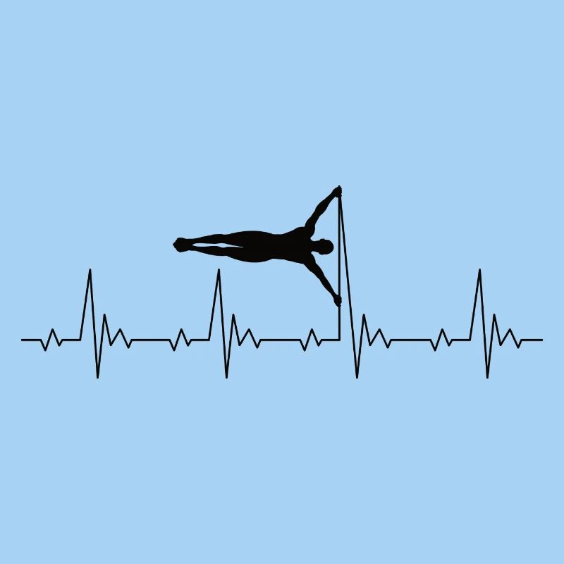 Calisthenics Human Flag Heartbeat Frequenz Puls