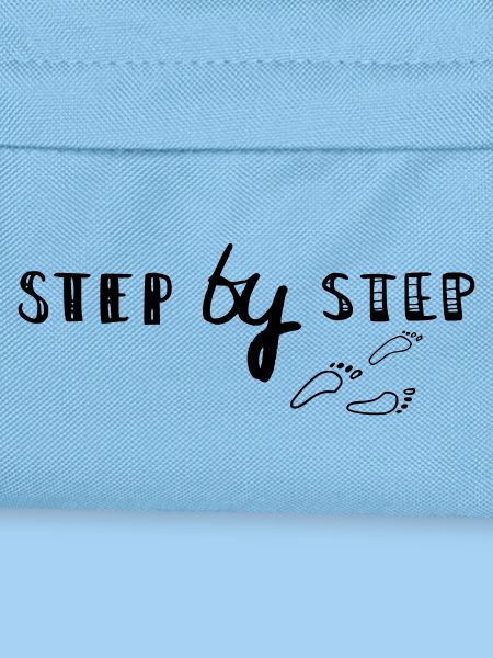 step by step