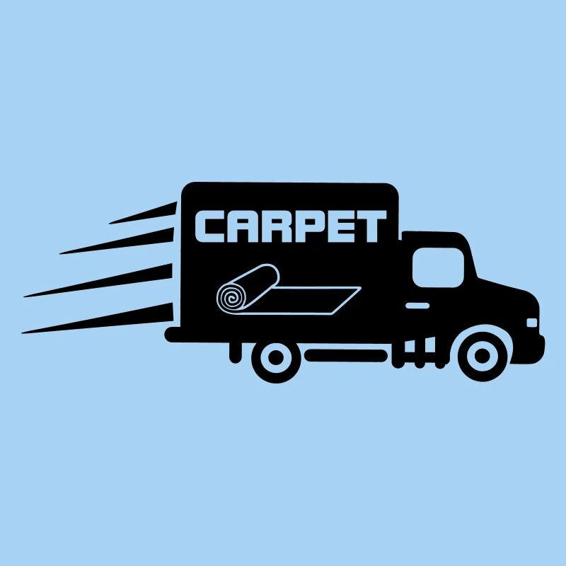 Carpet rolls logo car