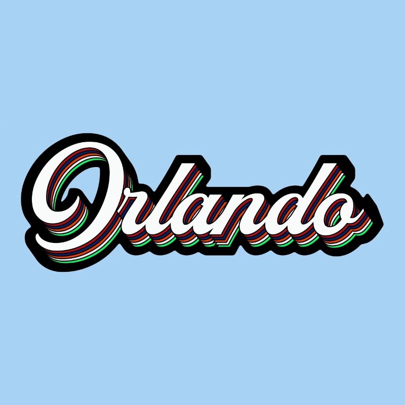 Orlando Rainbow Script