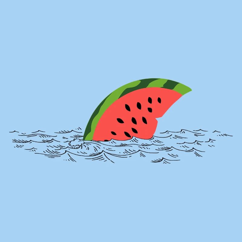 Melon Fin – Un requin mignon en route
