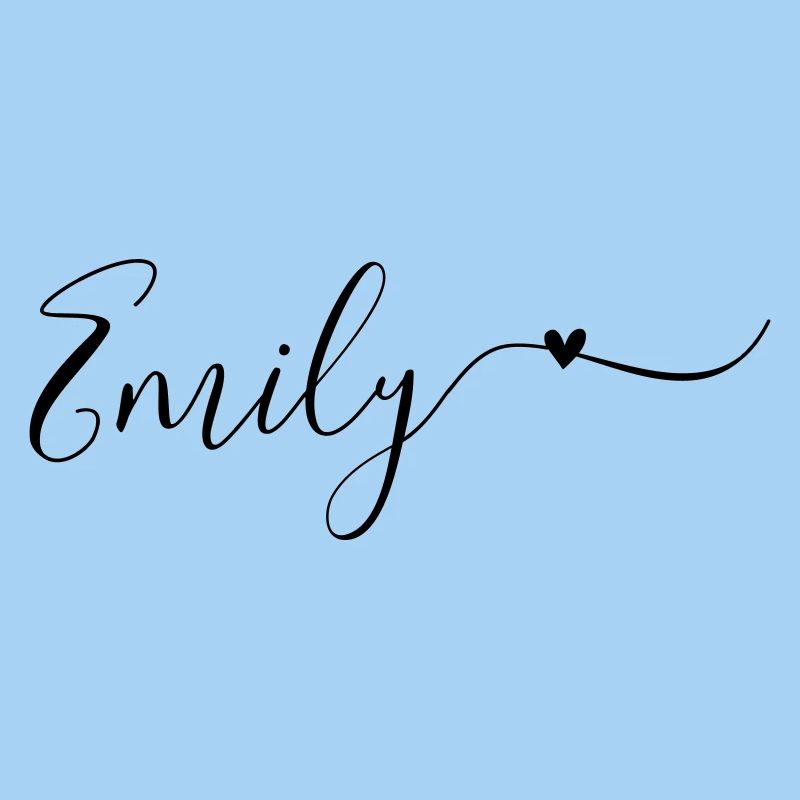 Emily Name First Name Decorative
