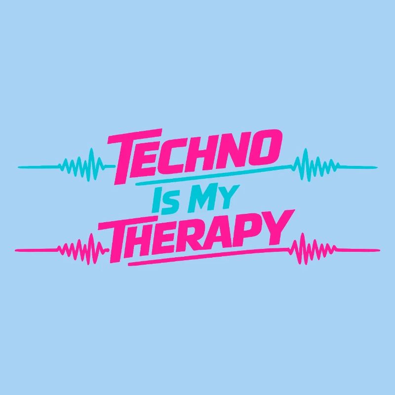 Techno Therapy Neon Wave