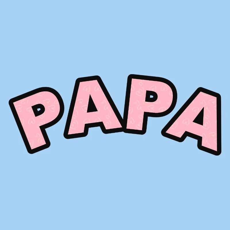 Imprimé de Cœurs de Papa
