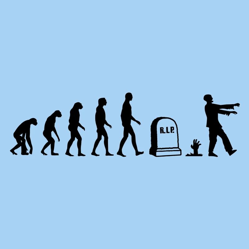 Evolution de Zombie - déguisement Halloween -